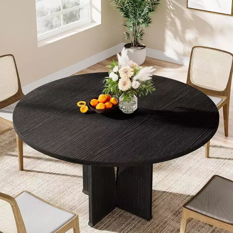 Mesa de comedor redonda de 39,37"