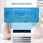 Acekool 8,000 BTU Portable Air Conditioner, 3-in-1 AC with Fan & Dehumidifier, Sleep Mode, Cools Rooms up to 250 Sq Ft