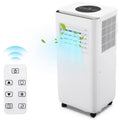 Acekool 10,000 BTU Portable Air Conditioner, 3-in-1 Cooling Fan Dehumidifier, 24H Timer, Easy-Move AC for Rooms up to 450 Sq Ft