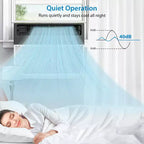 Acekool 6,000 BTU Smart Window Air Conditioner, Wi-Fi Room AC with Remote, Quiet Cooling for Rooms up to 250 Sq Ft