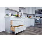 Mueble bajo de cocina Shaker de 12" de ancho x 30" de alto x 9" de profundidad