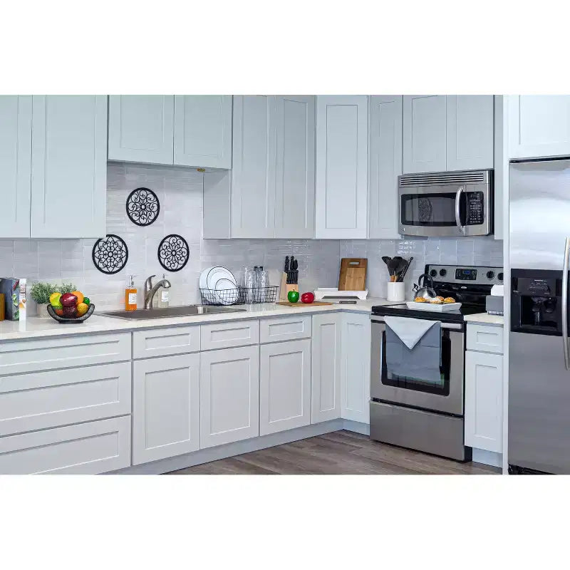 Mueble bajo de cocina Shaker de 12" de ancho x 30" de alto x 9" de profundidad