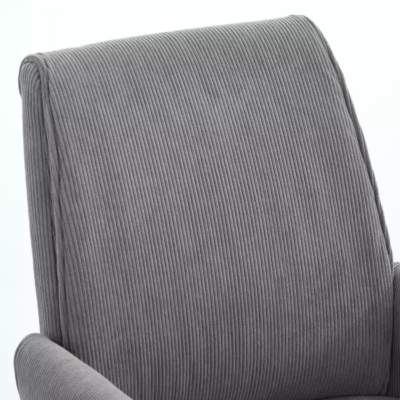 Silla de oficina elevable con respaldo medio, tela a rayas, ergonómica. Ideal para trabajar, estudiar y relajarse.