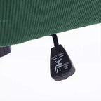 Silla de oficina elevable con respaldo medio, tela a rayas, ergonómica. Ideal para trabajar, estudiar y relajarse.