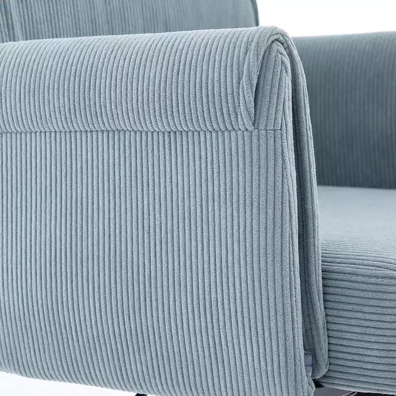 Silla de oficina elevable con respaldo medio, tela a rayas, ergonómica. Ideal para trabajar, estudiar y relajarse.