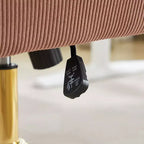 Silla de oficina elevable con respaldo medio, tela a rayas, ergonómica. Ideal para trabajar, estudiar y relajarse.