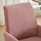 Silla de oficina elevable con respaldo medio, tela a rayas, ergonómica. Ideal para trabajar, estudiar y relajarse.