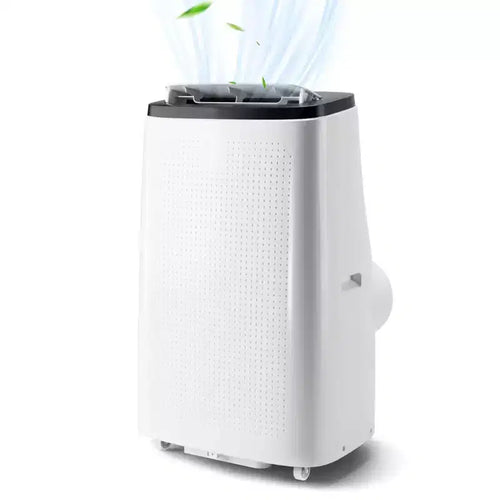 14000 BTU Portable Air Conditioner - Cooling, Dehumidifier & Fan for 700 Sq Ft with Remote & Auto Swing, One-year warranty