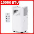 GustoWave 3-in-1 Portable 10000 BTU Air Conditioner for Room up to 450 Sq. Ft. Home and Office Use