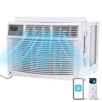 Acekool 12,000 BTU Window Air Conditioner, WiFi Smart AC Unit with Remote, 3-in-1 Cooling Dehumidifier Fan, 4 Fan Speeds