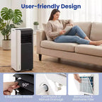 Costway 3 in 1 Portable Air Conditioner with Fan & Dehumidifier Mode, Sleep Mode, 24H Timer