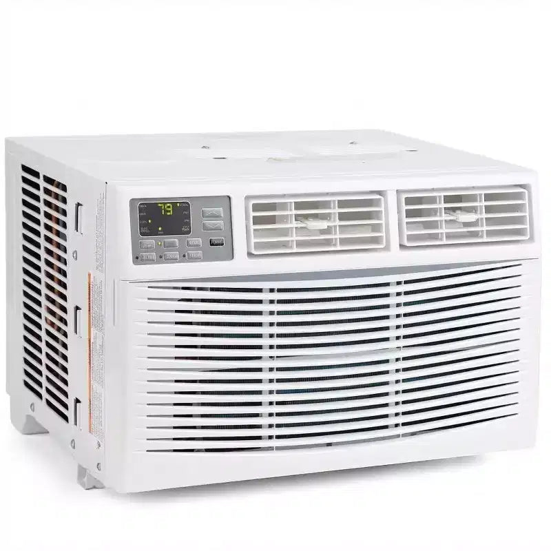 Garvee 10000 BTU Window Air Conditioner with Remote, Cools 350 Sq Ft, 3 Speeds Quiet LED Display, Easy Install for Bedroom, Office