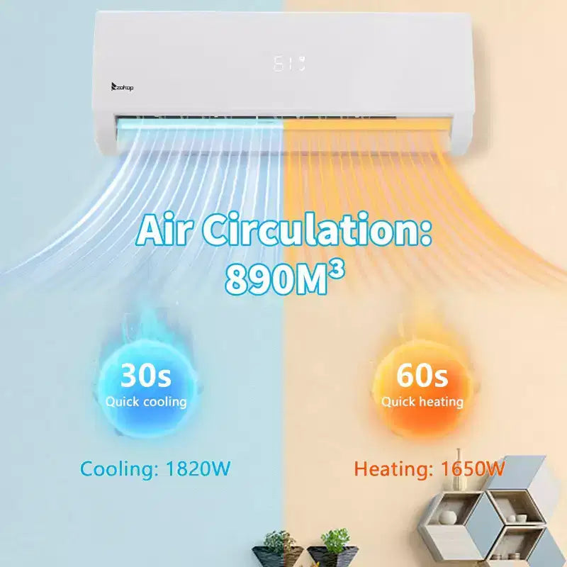 Karl Home 20 SEER2 18,000 BTU 1.5 Ton Ductless Mini Split Air Conditioner with Heat Pump 208/230V