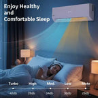 Karl Home 3-Zone 38000 BTU 20 SEER2 Mini Split Air Conditioner with Heat Pump (9K+9K+18K)