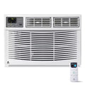 8,000 Btu Window Air Conditioner, Cools Up to 350 Sq. Ft with Cooling, 3 Fan Speed, Window-Mounted Room Ac Window Unit with Remote, Easy Install Kit