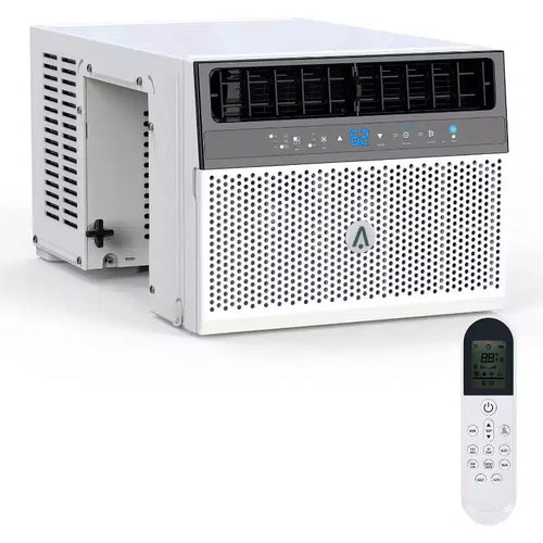 8,000 BTU U-Shaped Smart Inverter Air Conditioner C Cools up to 450 Sq. Ft., Ultra Quiet with Open Window Flexibility, Ultra Quiet, Energy Efficient