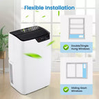 Portable Air Conditioners 12000 BTU, 3-in-1 Air Conditioner with Fan and Dehumidifier, Quiet Cooling for Rooms up to 550 Sq. Ft.