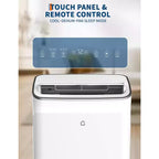 15,000 BTU Portable Air Conditioner, 3-in-1 Potable AC Unit with Dehumidifier & Fan, Sleep Mode, Remote & LED Panel, Cools 850 Sq.Ft., Quiet