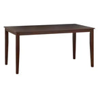 Lifestorey Westmont Rectangular Dining Table Rustic Brown