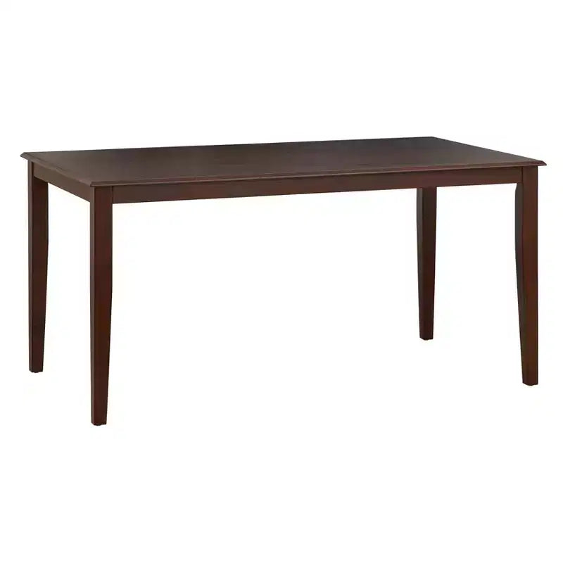 Lifestorey Westmont Rectangular Dining Table Rustic Brown