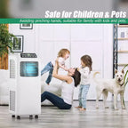 Costway Portable Air Conditioner & Dehumidifier Function Remote w/ Window Kit