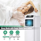 Costway Portable Air Conditioner & Dehumidifier Function Remote w/ Window Kit