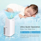Costway 6350 BTU (9000BTU ASHRAE) Portable Air Conditioner 3-in-1 Air Cooler Fan Dehumidifier w/ Remote