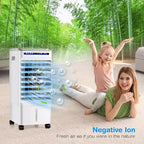 Costway 3-in-1 Evaporative Air Cooler Portable Air Cooling Fan w/ Fan & Humidifier