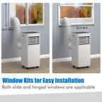 Costway 10000 BTU ASHRAE Portable Air Conditioner 3-in-1 Air Cooler w/Dehumidifier & Fan Mode