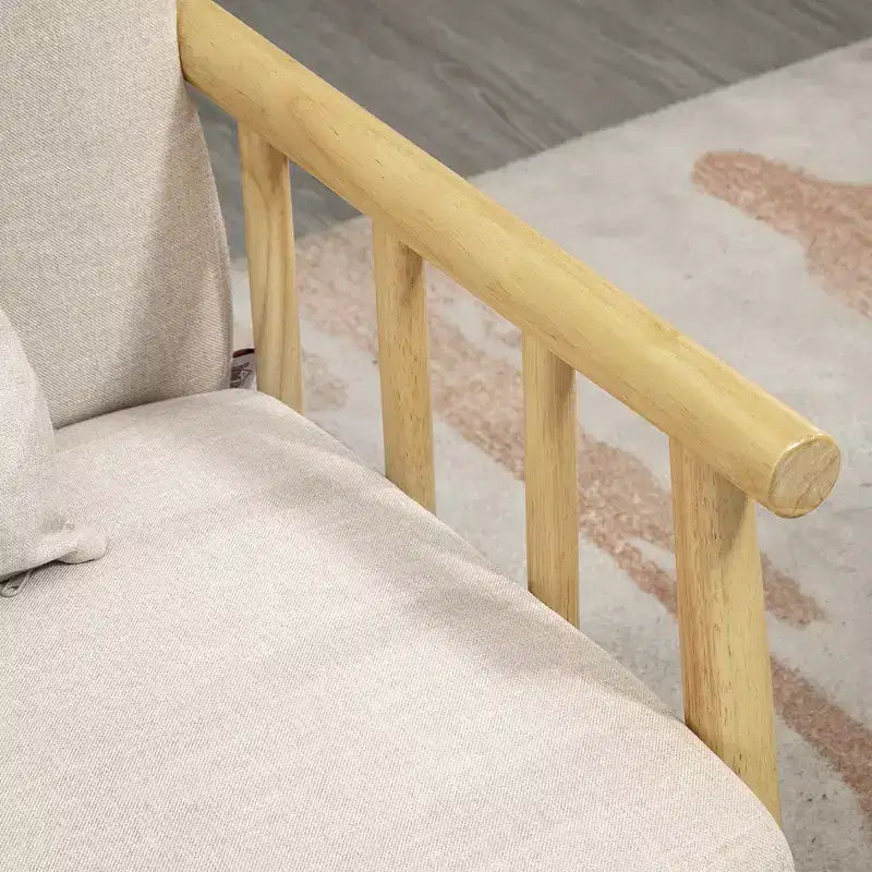 Sofá compacto de 2 plazas de 122 cm para espacios pequeños