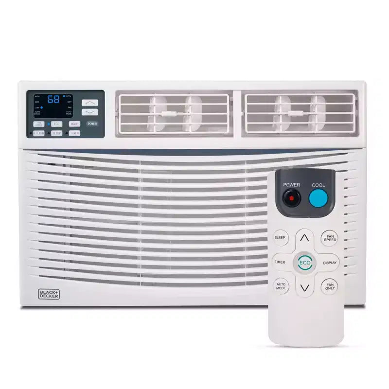 BLACK+DECKER Window Air Conditioners, 5,00014,000 BTU, Cools Rooms up to 700 Sq. Ft., with Remote or Manual Controls, Multiple Cooling Speeds