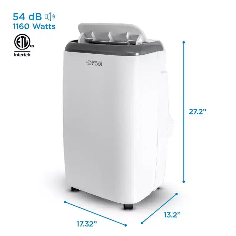 COMMERCIAL COOL Heating Portable Air Conditioner with Remote Control