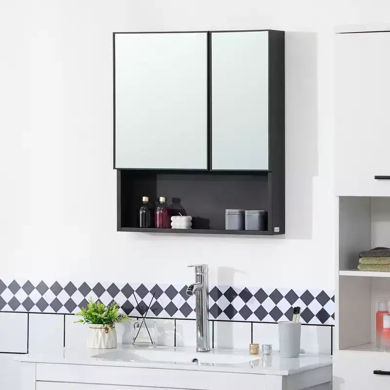 Botiquín con espejo de pared