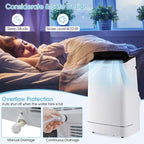 Costway 15000 BTU Portable Air Conditioner with Remote APP Control Cool Fan Heat Dehum