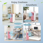 Costway 7100 BTU (10000 BTU ASHARE) Portable Air Conditioner 3-in-1 AC Unit with Cool Dehum Fan Sleep Mode