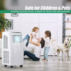 Costway 5500 BTU (8000BTU ASHRAE) Portable Air Conditioner & Dehumidifier Function Remote