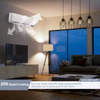 Costway 9000 BTU Split Air Conditioner & Heater Wall Mount AC Unit with Remote Control