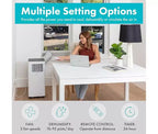SereneLife 8,000 BTU Portable AC with WiFi, Dehumidifier & Fan
