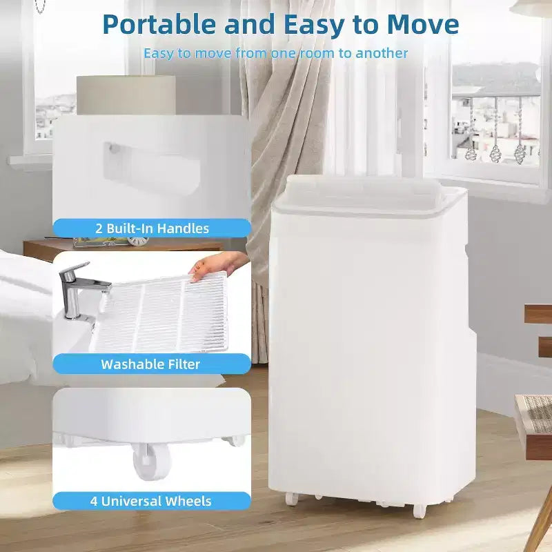 14000/12000 Btu Portable Air Conditioner