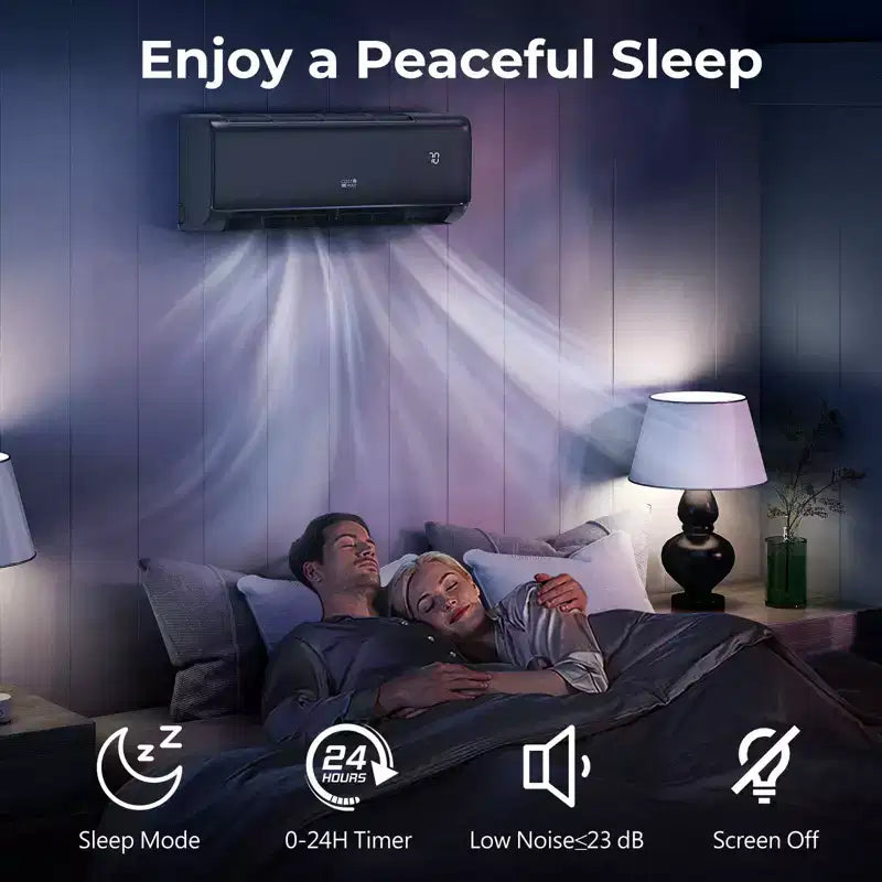 Costway 12000 BTU Mini Split Air Conditioner & Heater with Heat Pump